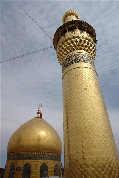 گنبد و گلدسته حرم امام حسین ع